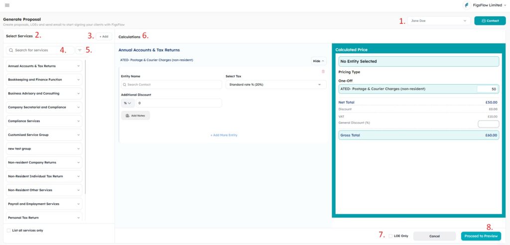Key Elements of Generating a Proposal - FigsFlow Support